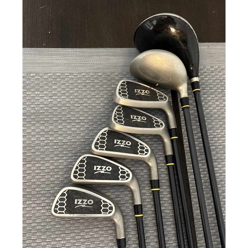 Izzo .370 LT Stix System RH Set 2-9.P,7/8W/Driver. 7 Total Clubs